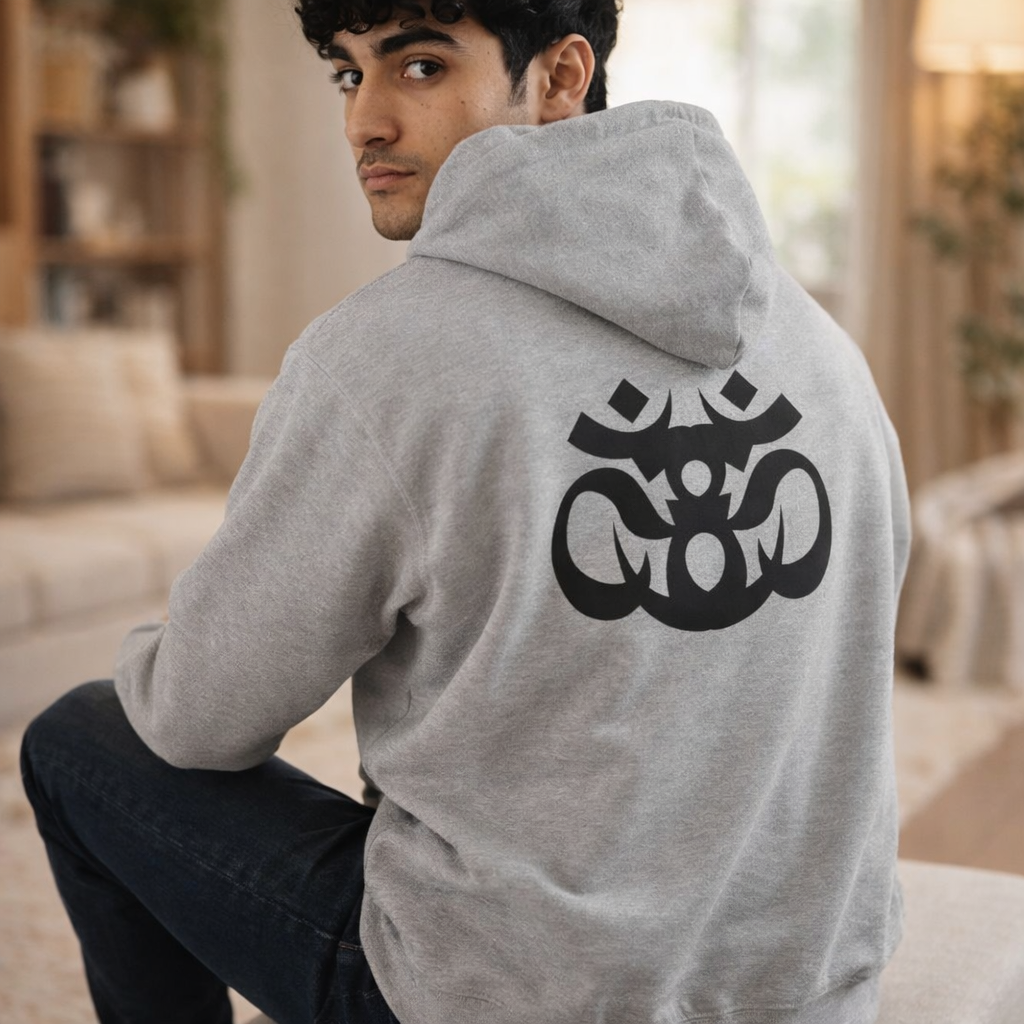 Om Symbol Sacred Balance Hoodie